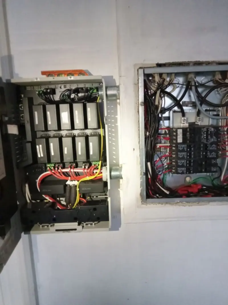 Electrical panel upgrade completed for Indoor Lighting Installation in Fort Madison